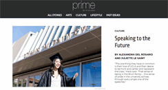 Desktop Screenshot of prime.dailybruin.com