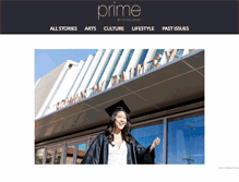 Tablet Screenshot of prime.dailybruin.com